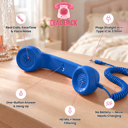 DialBack Retro Phone